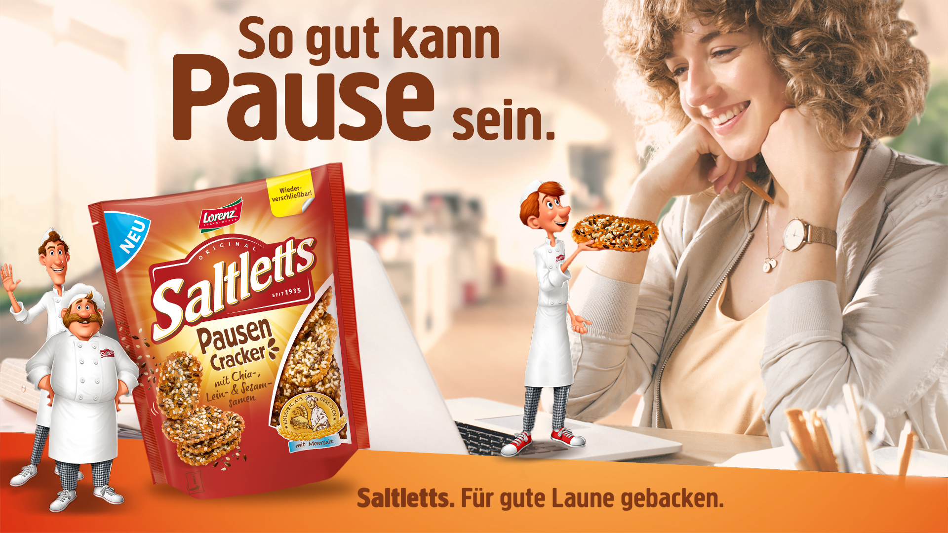 Pahnke wirbt für Lorenz Snack-World